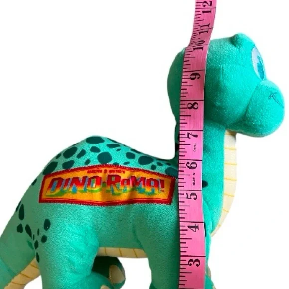 Disney Animal Kingdom Chester & Hester's Dino-Rama Cementasaurus Dinosaur Plush - Picture 8 of 9